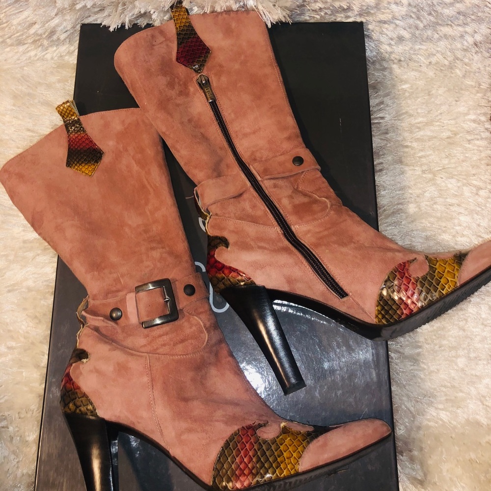 Real Snakeskin Heels